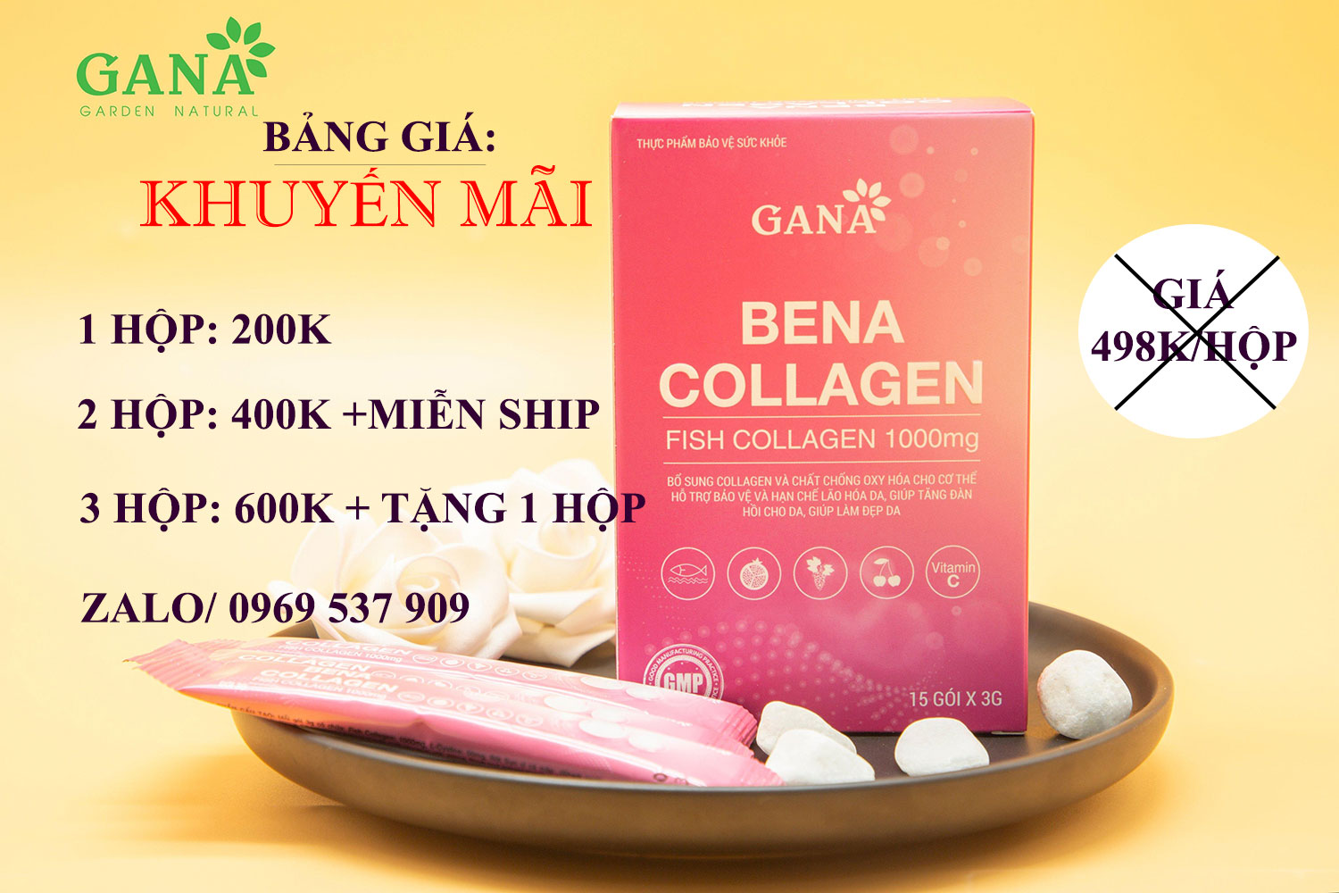 KHUYẾN MÃI COLLAGEN BENA