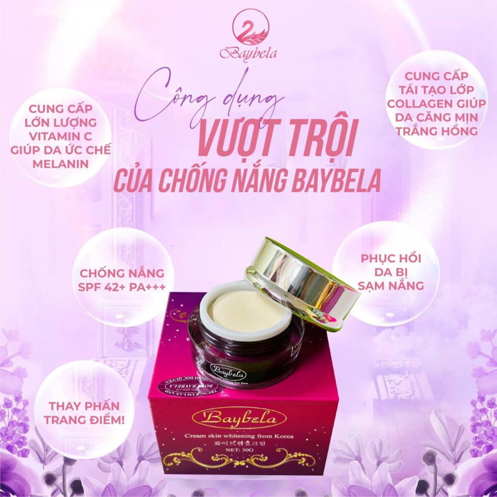 Kem baybela số 4 chống nắng