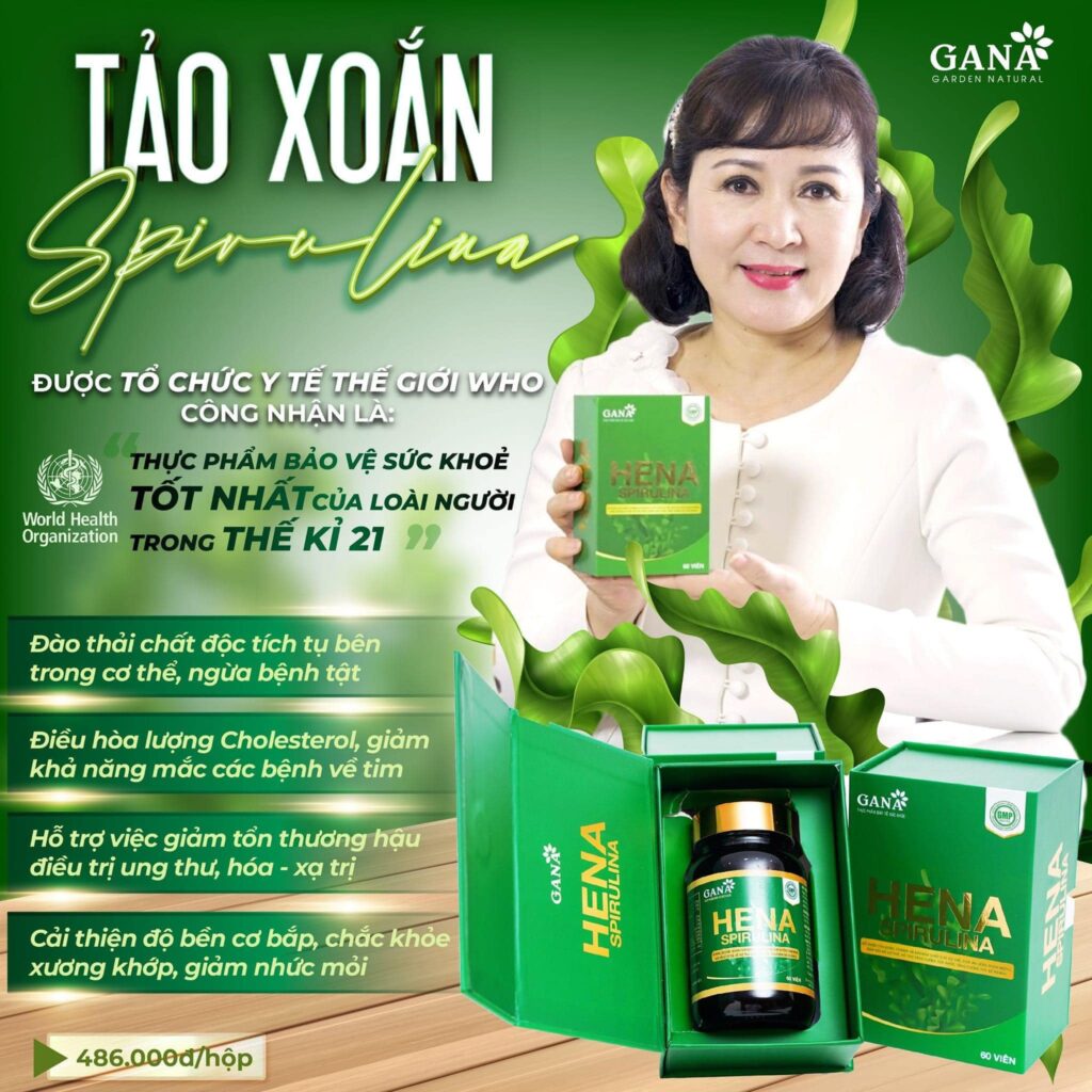 tảo xoắn hena