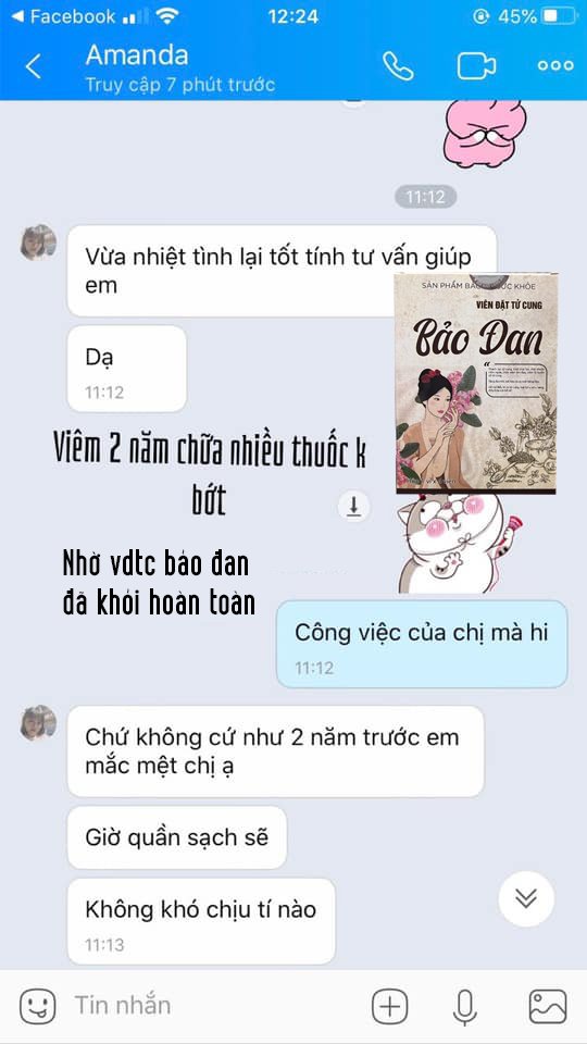 Viên đặt sạch viêm se khít