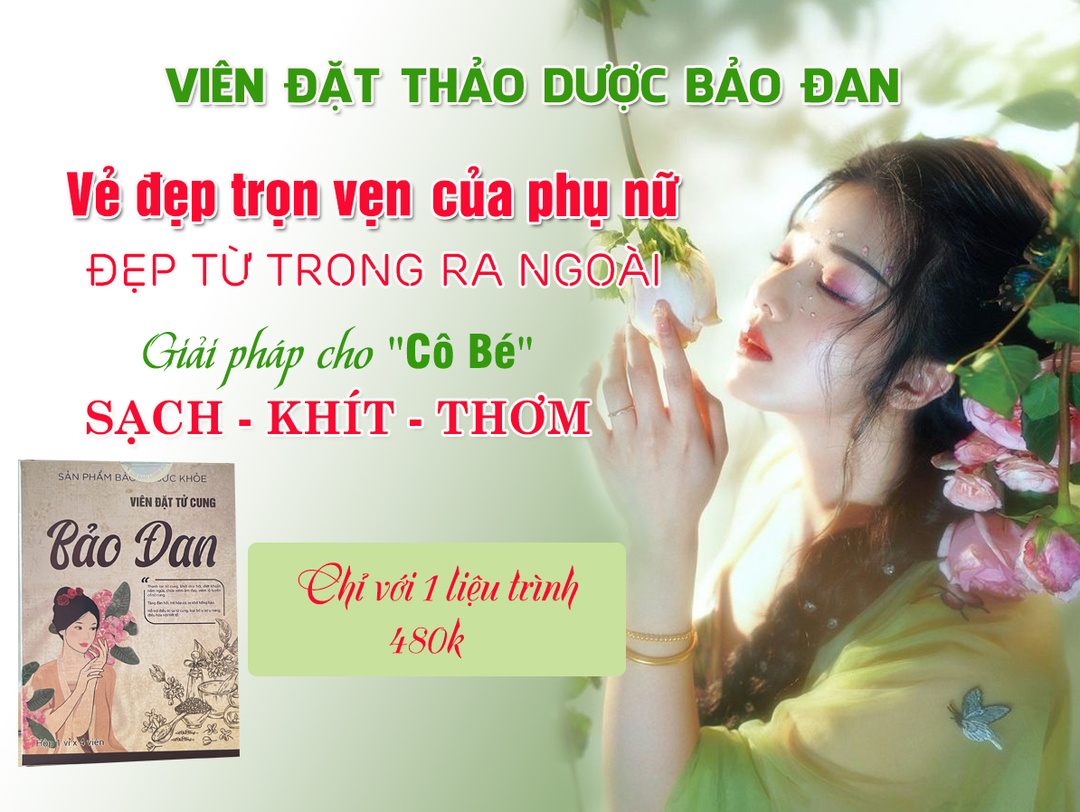 viên đặt thảo dược trị viêm phụ khoa