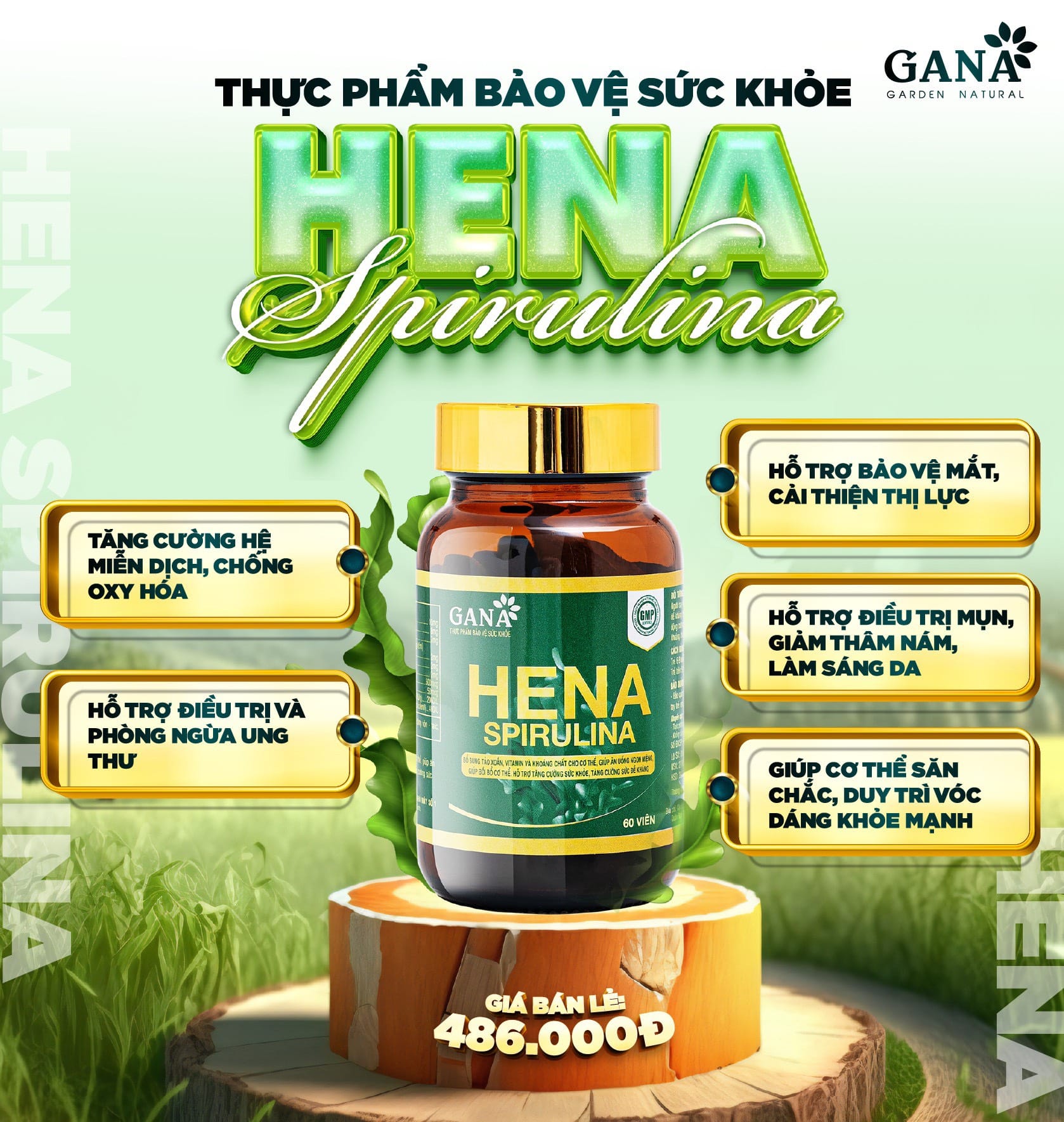 tảo xoắn hena